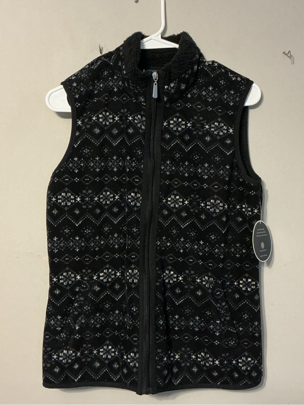 Karen Scott Fleece Vest
